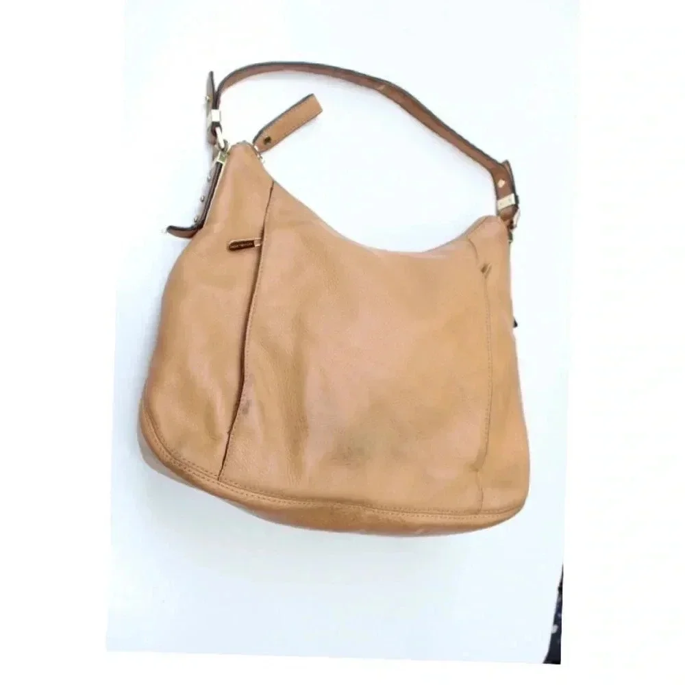 Michael Kors leather hobo bag